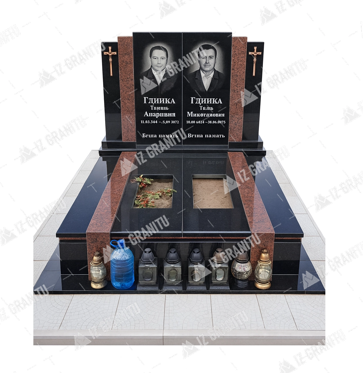 Подвійний пам'ятник 57